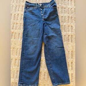 Levi's Women's Straight Leg Jeans in Deep Blue